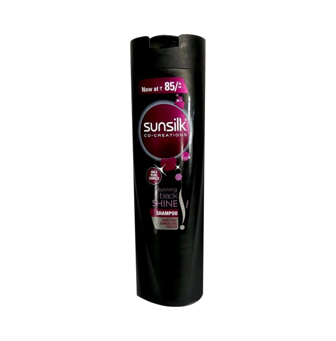 Sunsilk Shampoo Stunning Black Shine (180ml)