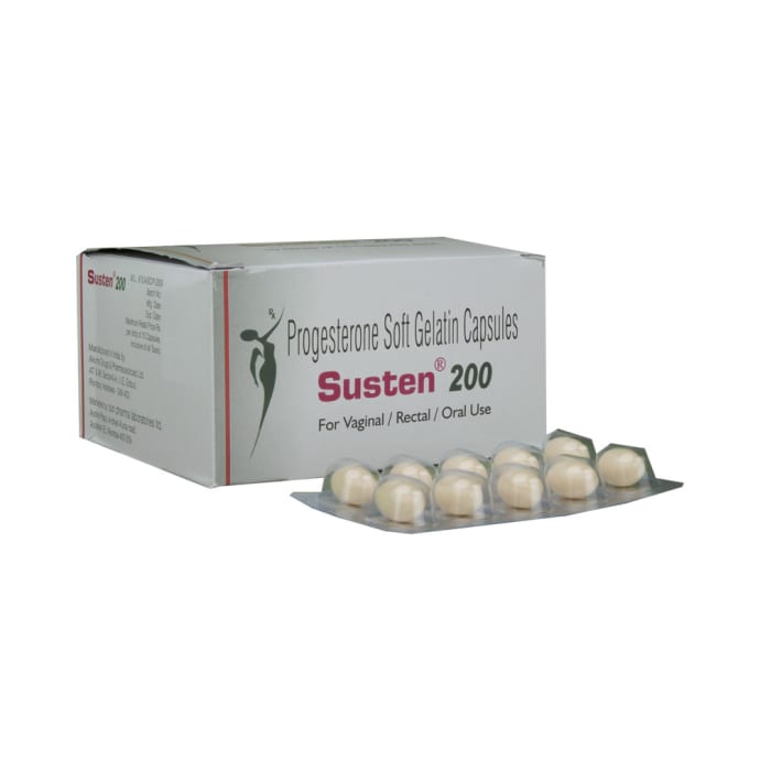 Susten 200mg Soft Gelatin Capsule (10'S)