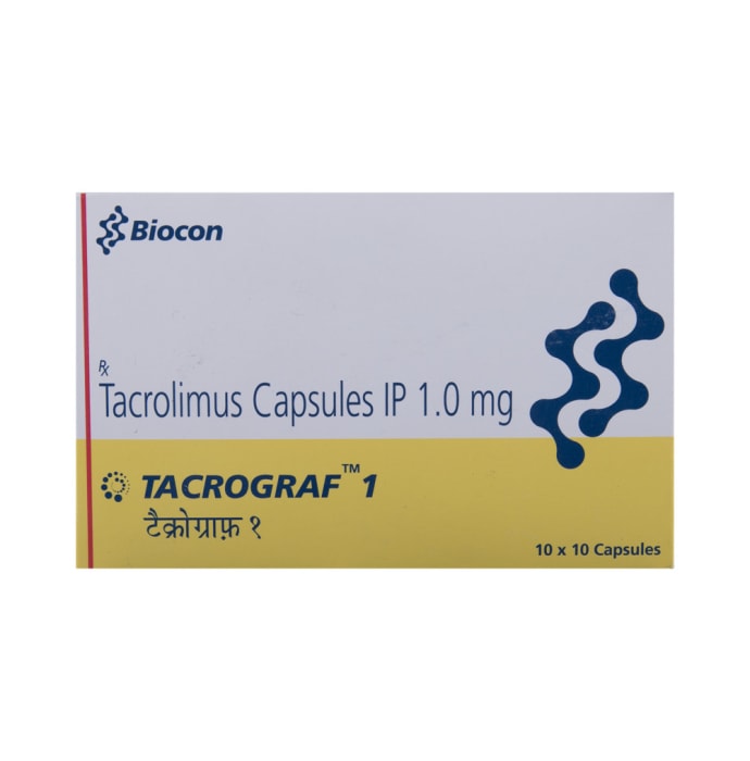 Tacrograf 1mg Capsule (10'S)