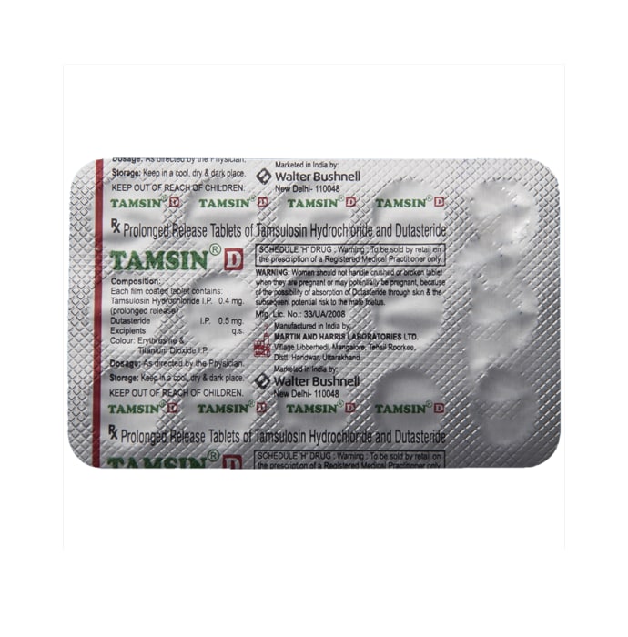 Tamsin D 0.4mg / 0.5mg Tablet (15'S)