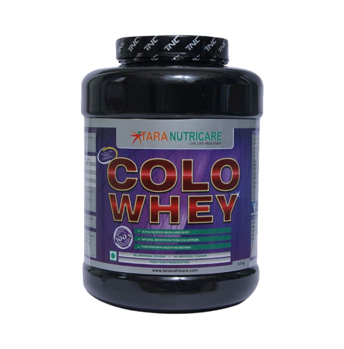 Tara Nutricare Colo Whey Protein Powder Chocolate with Creatin-Ex Pure Free (3kg)