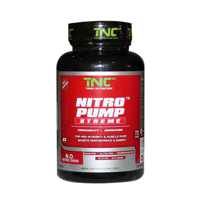 Tara Nutricare Nitro Pump Xtreme Capsule (72'S)