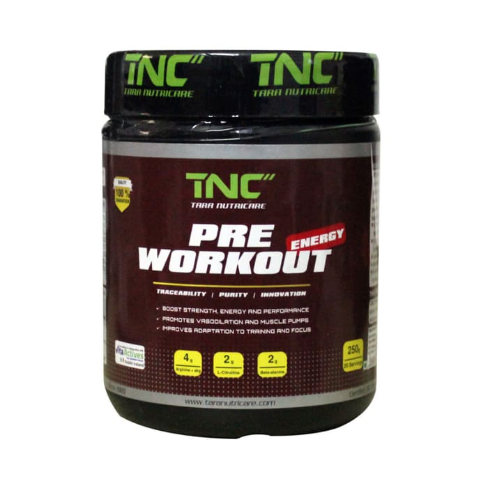 Tara Nutricare Pre Workout Pineapple (250gm)