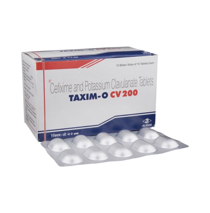 Taxim O CV 200 mg Tablet (10'S)