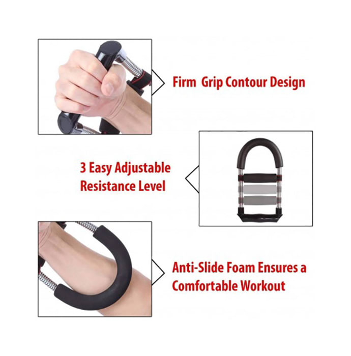 TCI Star Health Arm / Wrist Exerciser Black