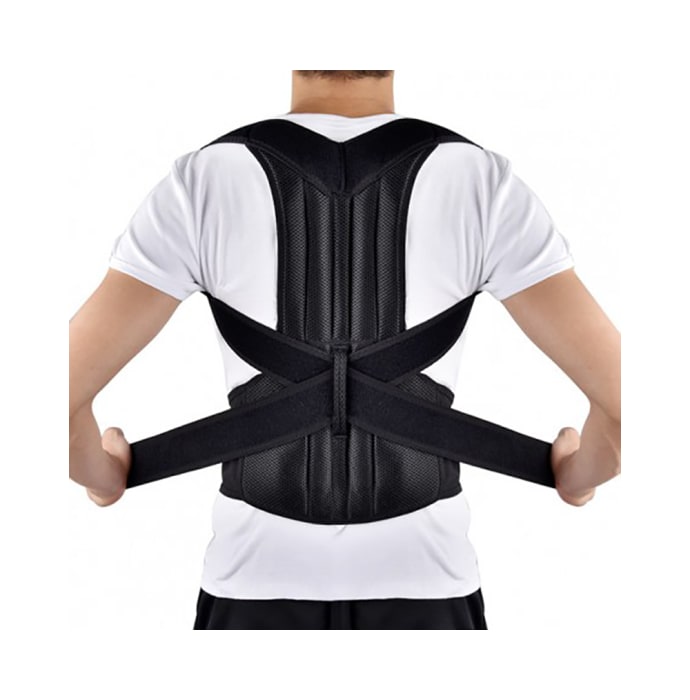 TCI Star Health Back Posture Corrector Belt Large Black