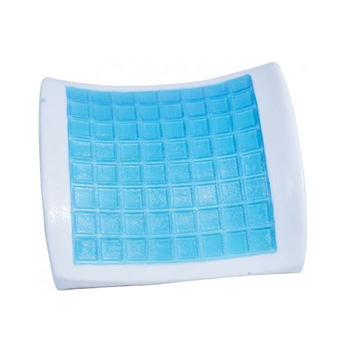 TCI Star Health Memory Foam Cooling Gel Lumbar Back Support Pillow