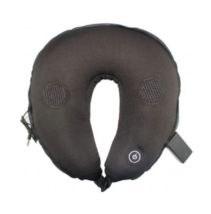 TCI Star Health Neck Pillow Vibration with MP3 Player Black