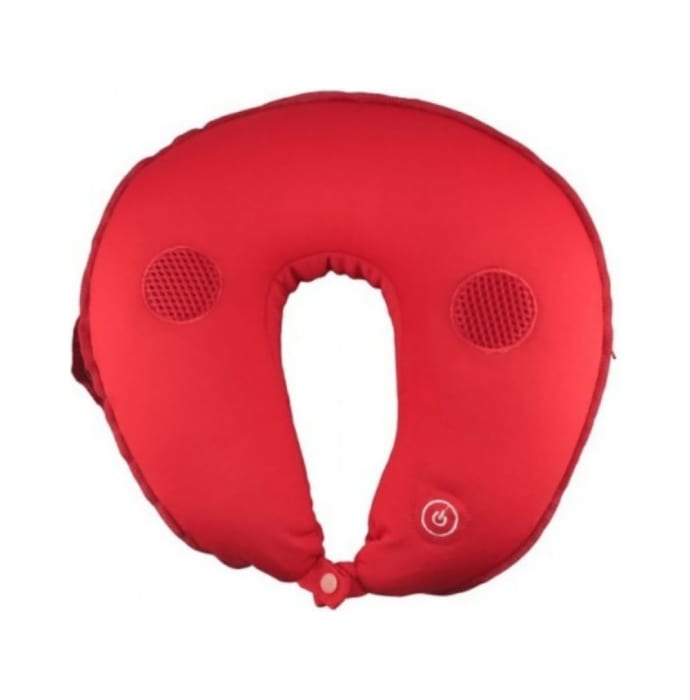 TCI Star Health Neck Pillow Vibration with MP3 Player Red