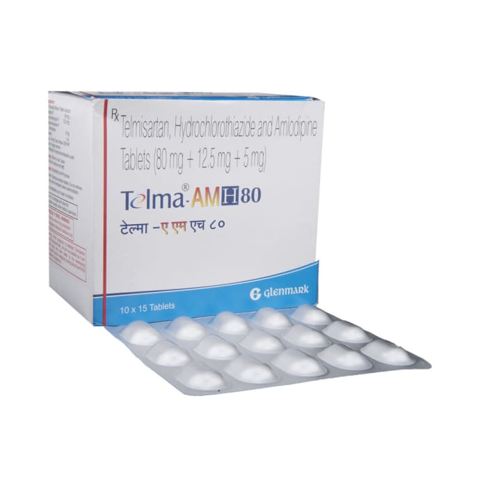 Telma-AM H 80 Tablet (15'S)