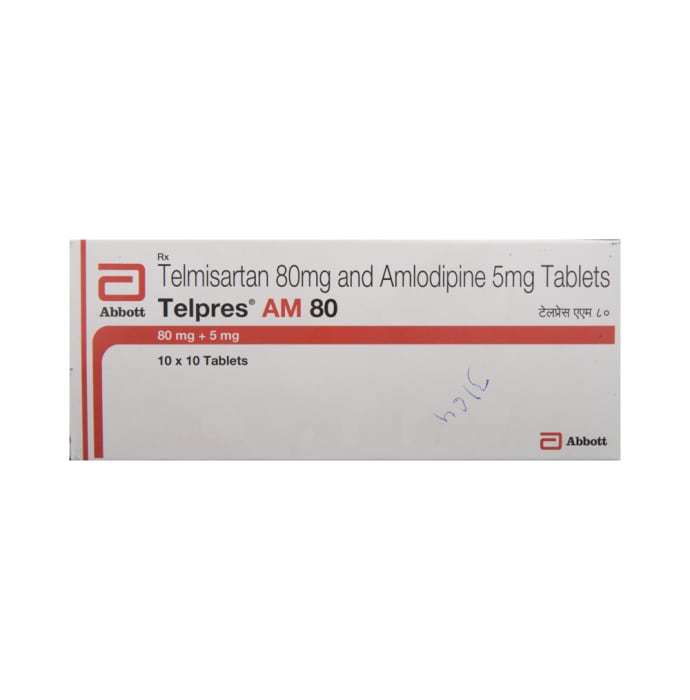 Telpres AM 80mg Tablet (10'S)