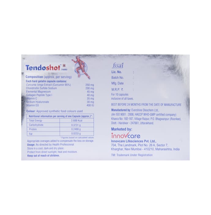 Tendoshot Capsule (10'S)