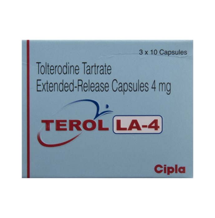 Terol LA 4mg Capsule ER (10'S)