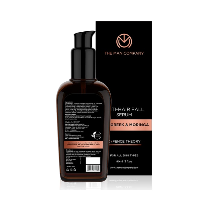 The Man Company Anti-Hair Fall Serum Fenugreek & Moringa (90ml)