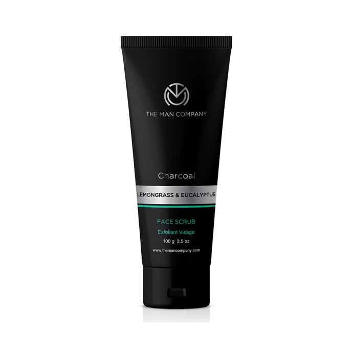 The Man Company Charcoal Face Scrub (100gm)