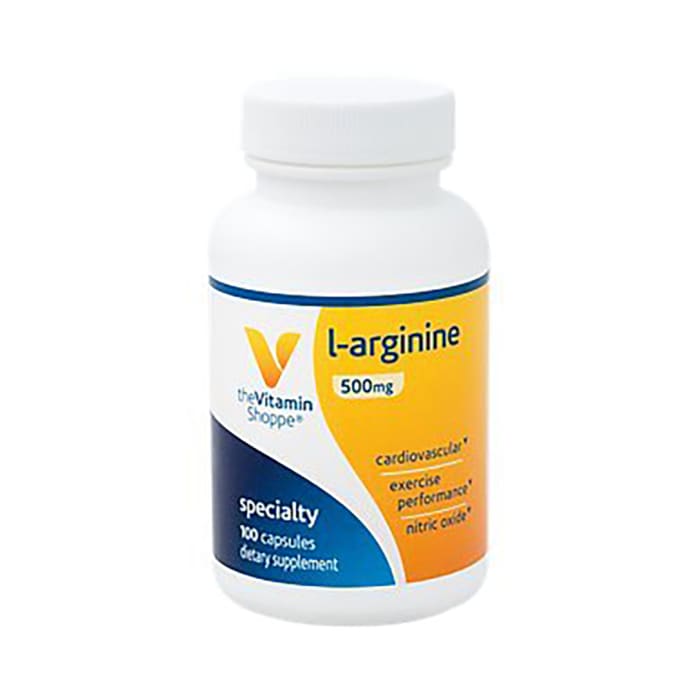 The Vitamin Shoppe L-Arginine 500mg Capsule (100'S)