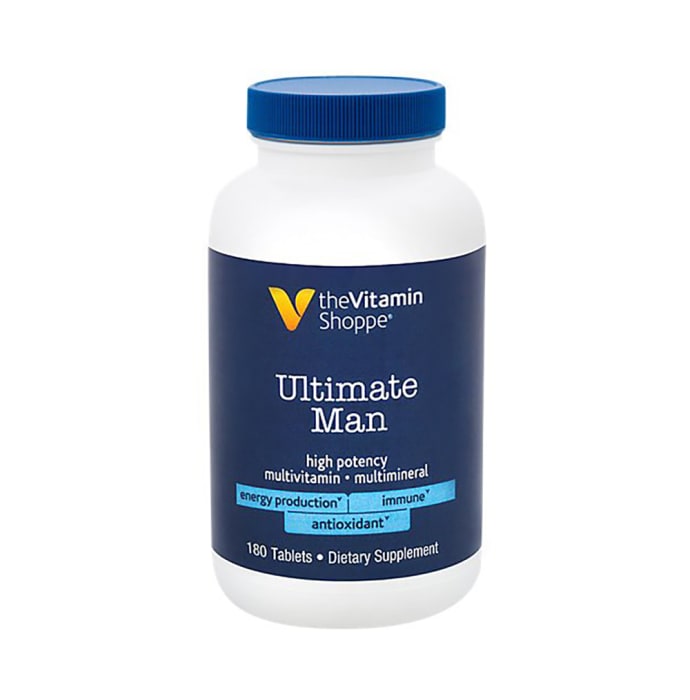 The Vitamin Shoppe Ultimate Man Multivitamin & Multimineral Tablet (180'S)