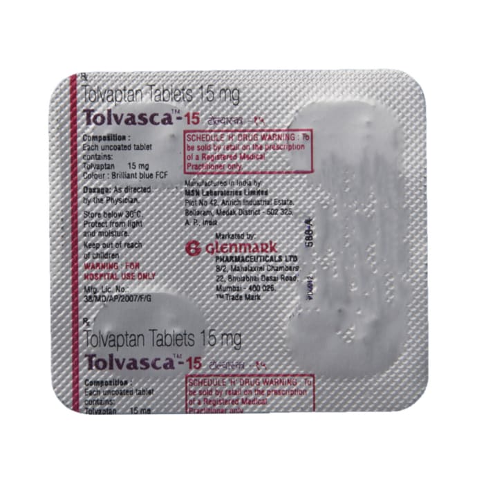 Tolvasca 15mg Tablet (4'S)