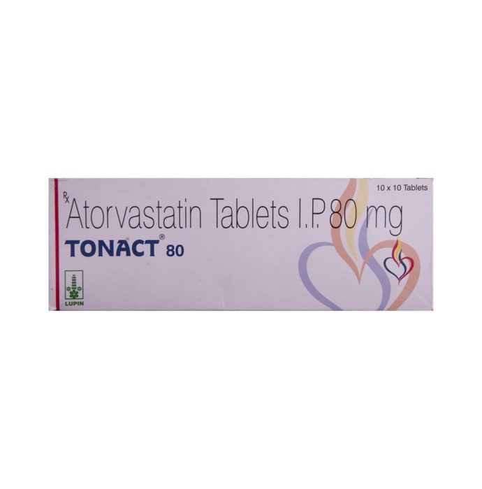 Tonact 80mg Tablet (10'S)