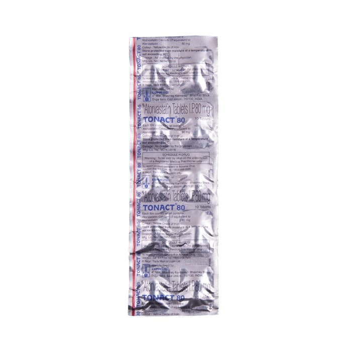 Tonact 80mg Tablet (10'S)