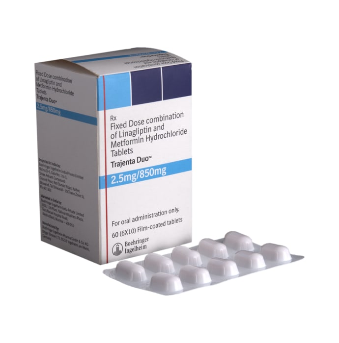 Trajenta Duo 2.5mg / 850mg Tablet (10'S)