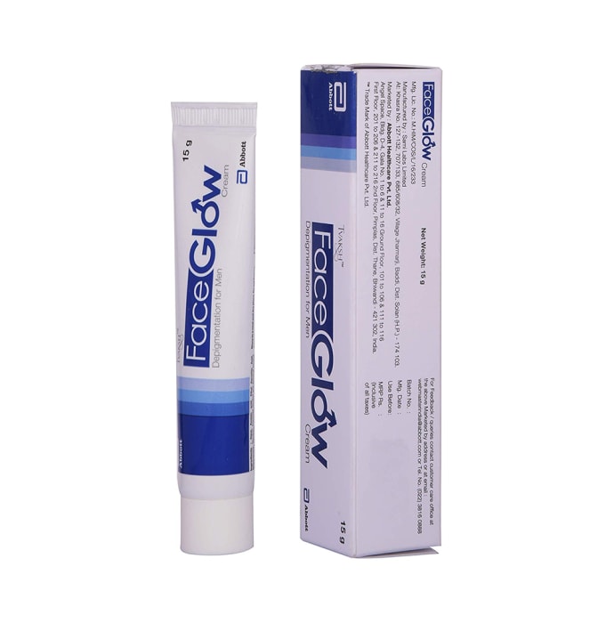 Tvaksh Faceglow Depigmentation Cream for Men (15gm)