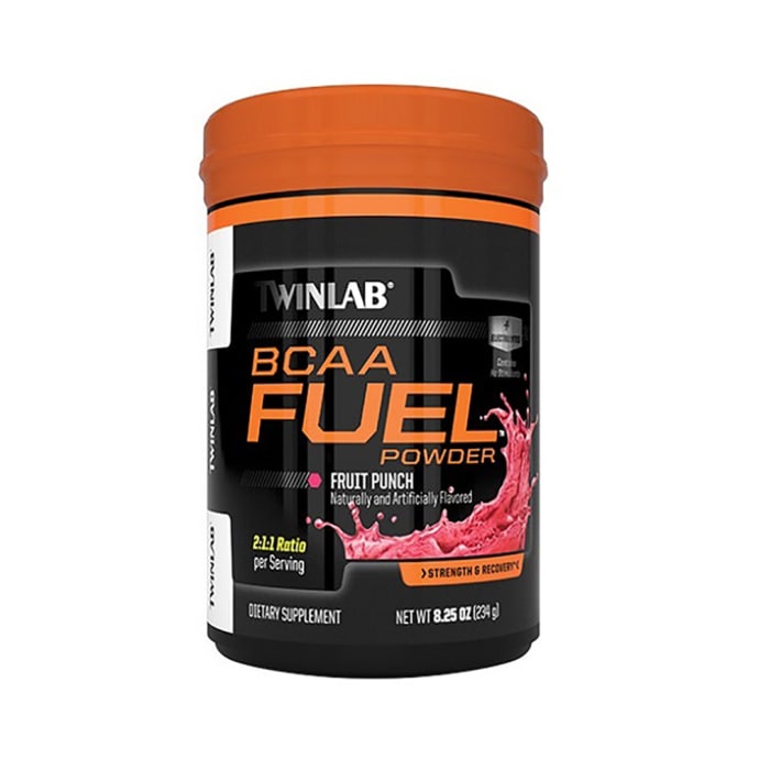 Twinlab bcaa fuel powder fruit punch (234gm)