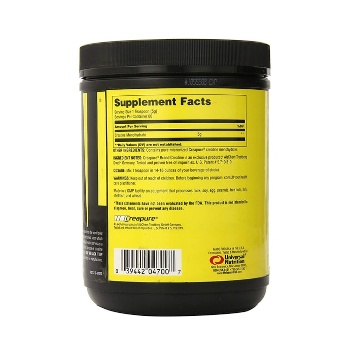 Universal Nutrition Creatine Powder (300gm)