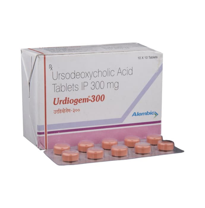 Urdiogem 300mg Tablet (10'S)