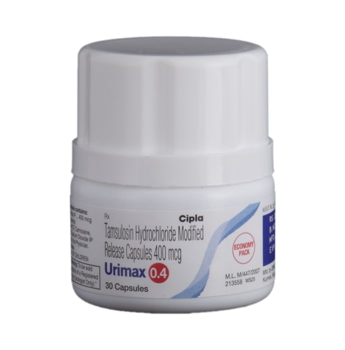 Urimax 0.4mg Capsule MR (15'S)