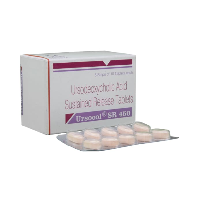 Ursocol 450mg Tablet SR (10'S)