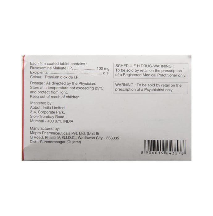 Uvox 100mg Tablet (10'S)