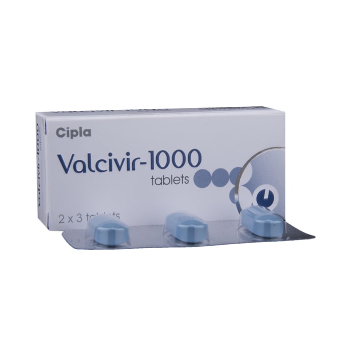 Valcivir 1000mg Tablet (3'S)