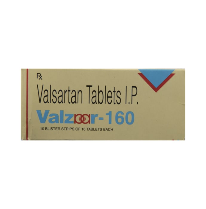 Valzaar 160mg Tablet (10'S)