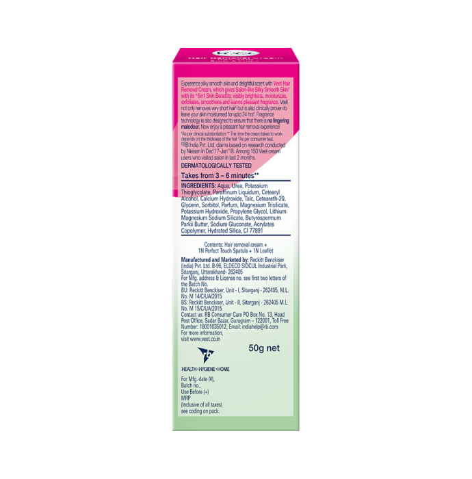 Veet 5 in 1 Skin Benefits Hair Removal Dry Skin Cream (30gm)