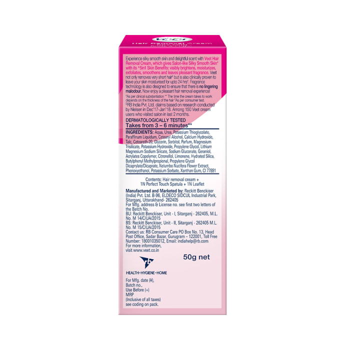 Veet 5 in 1 Skin Benefits Hair Removal Normal Cream (32gm)