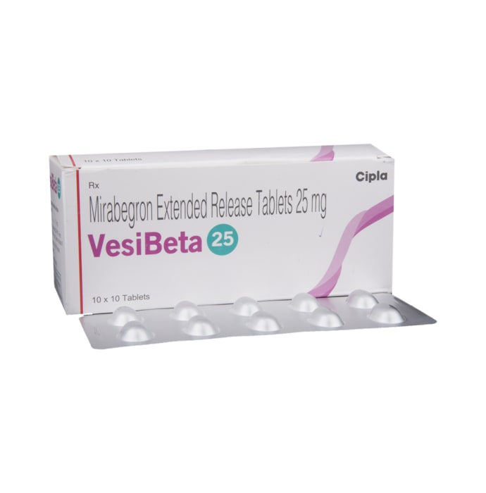 VesiBeta 25mg Tablet ER (10'S)