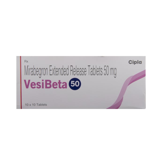 VesiBeta 50mg Tablet ER (10'S)