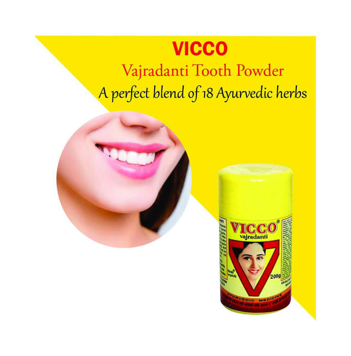 Vicco Vajradanti Ayurvedic Powder (100gm)