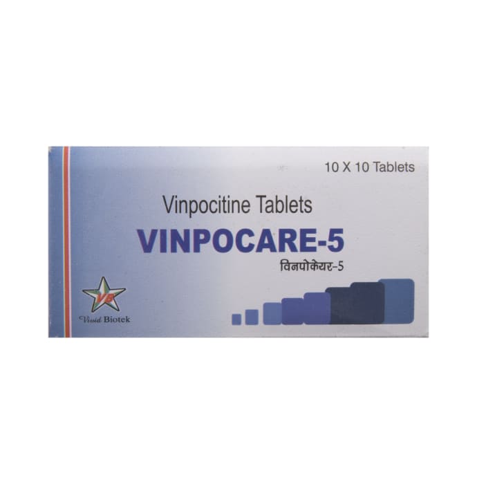 Vinpocare 5mg Tablet (10'S)