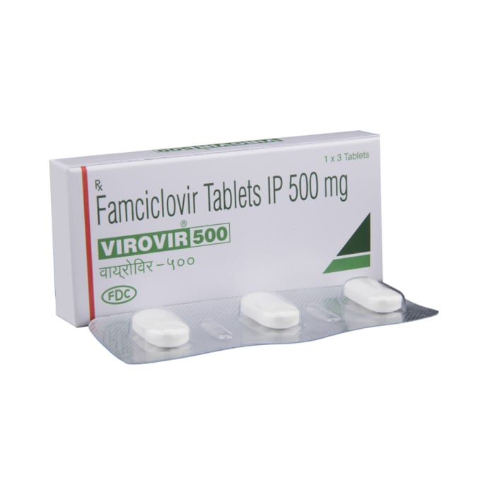 Virovir 500mg Tablet (3'S)