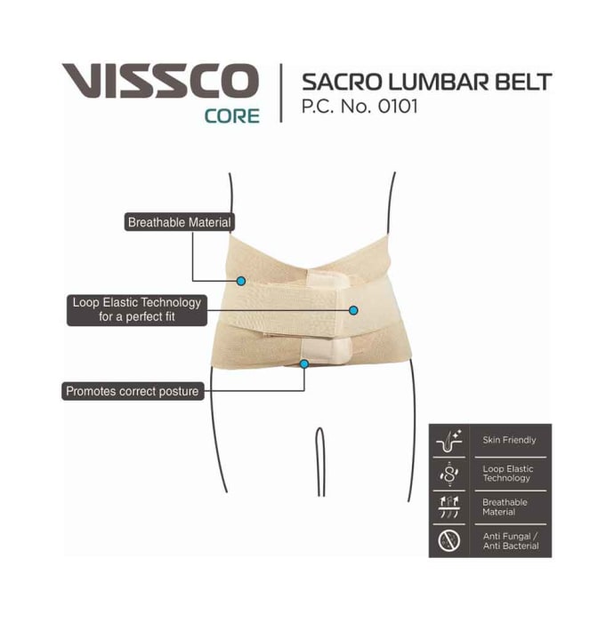 Vissco sacro lumber belt 0101 xxl