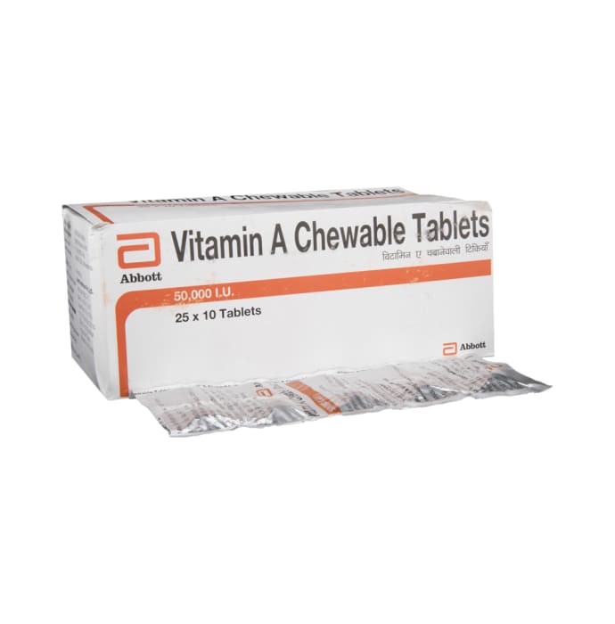 Vitamin A Chewable Tablet (10'S)