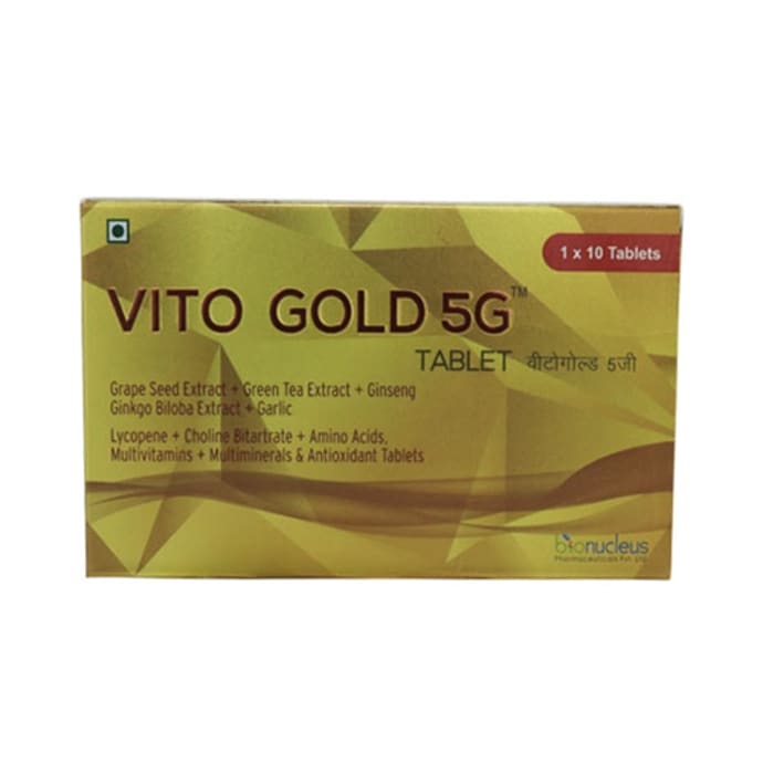 Vito Gold 5G Tablet (10'S)