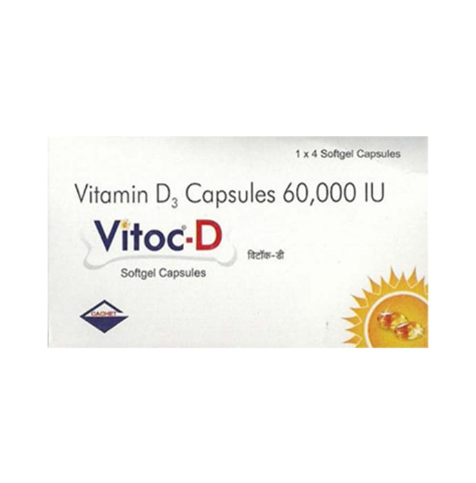 Vitoc-D Soft Gelatin Capsule (4'S)