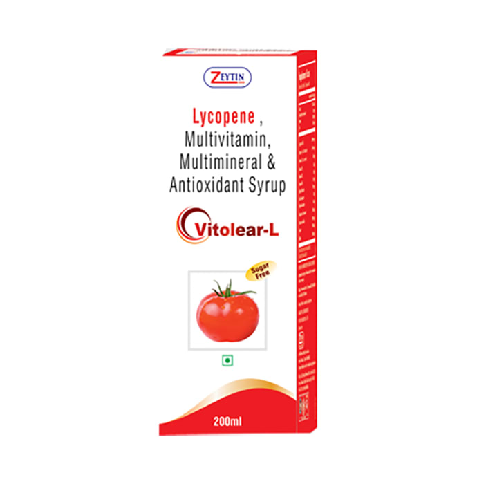 Vitolear L Syrup Sugar Free (200ml)