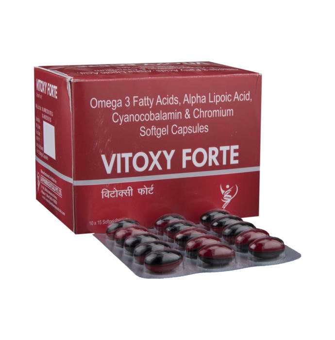 Vitoxy Forte Soft Gelatin Capsule (15'S)