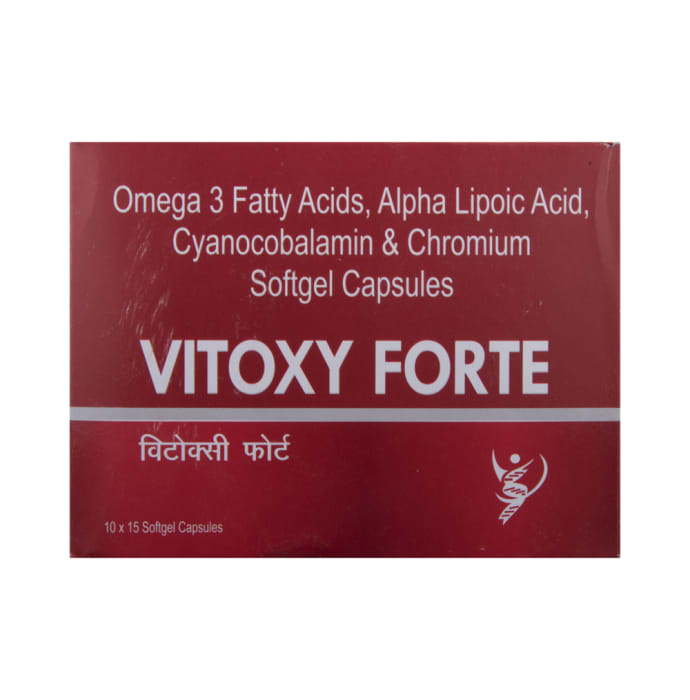 Vitoxy Forte Soft Gelatin Capsule (15'S)