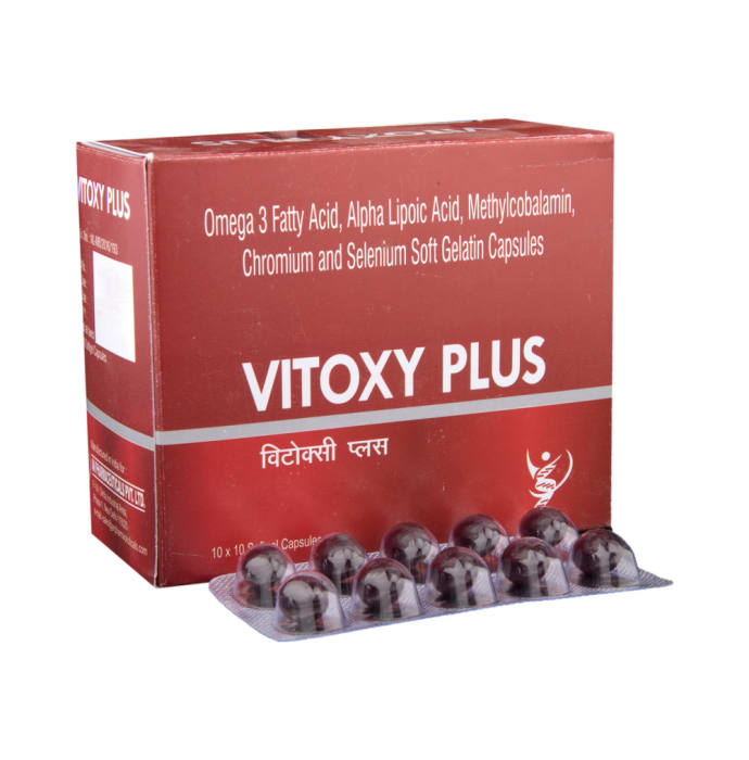 Vitoxy Plus Soft Gelatin Capsule (10'S)