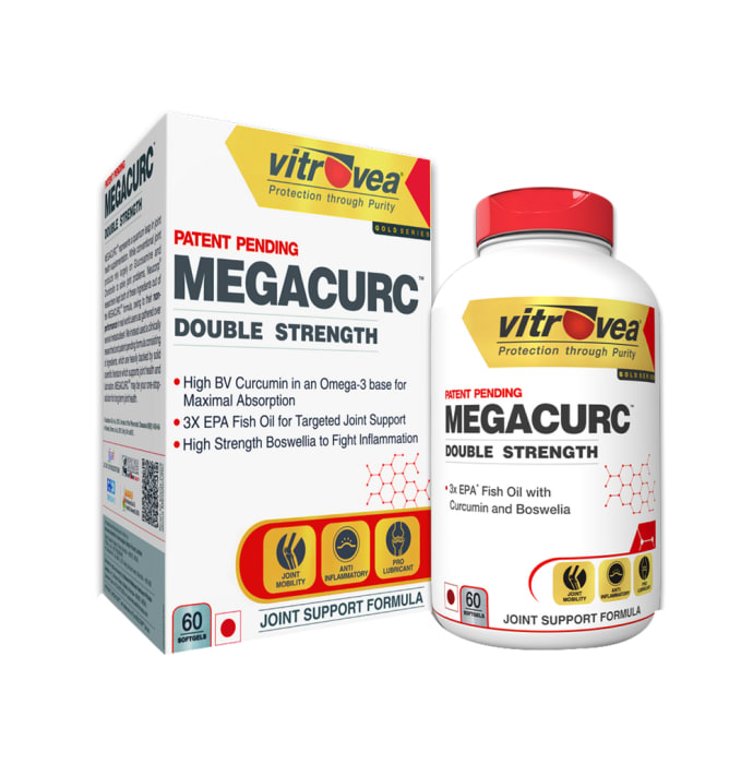 Vitrovea Gold Series Megacurc Double Strength Softgels (60'S)